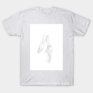 Ballet Pointe Shoes T-Shirt